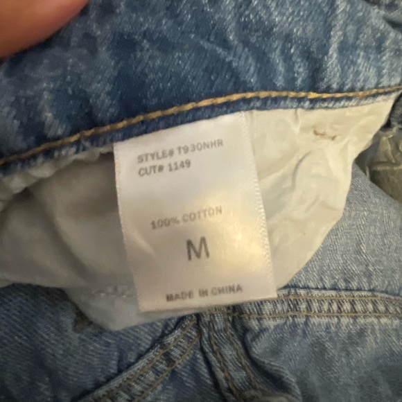 Denim Distressed Women's Shorts. Worn handful of times. Great shape. - Picture 4 of 4